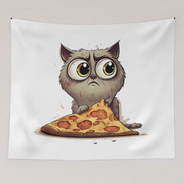 Item preview, Who ate my Pizza? designed and sold by WhatThePawArts.