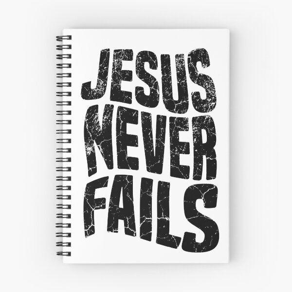 Item preview, Jesus Never Fails designed and sold by FAITHandPEACE.
