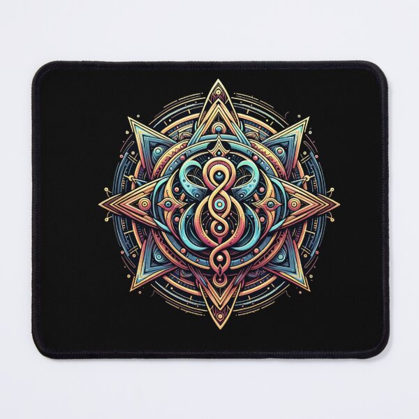 Item preview, symbolic imagery , "Enigmatic Symbols Canvas" designed and sold by ChromaticBlend.