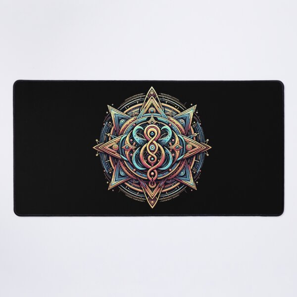 Item preview, symbolic imagery , "Enigmatic Symbols Canvas" designed and sold by ChromaticBlend.