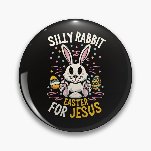 Item preview, Silly Rabbit for Jesus - Embrace Joyful Faith with a Twist designed and sold by MiSuPa.