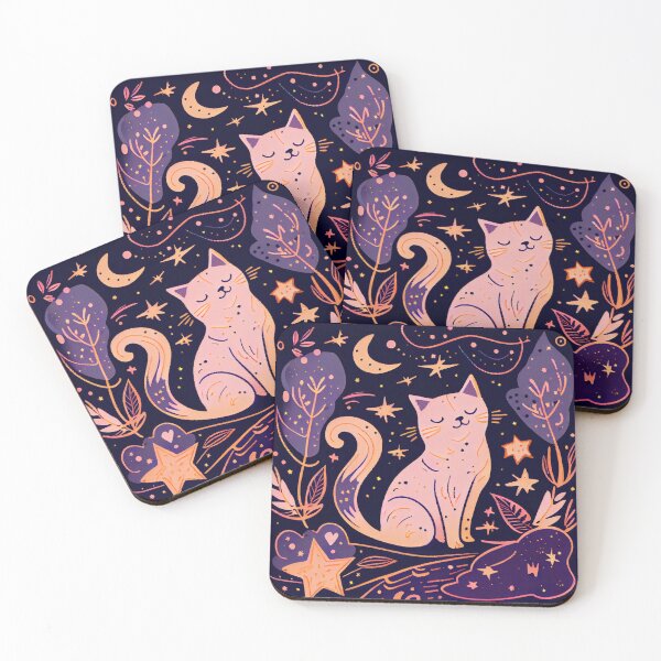 Item preview, Magical Boho Cat designed and sold by BetOova.