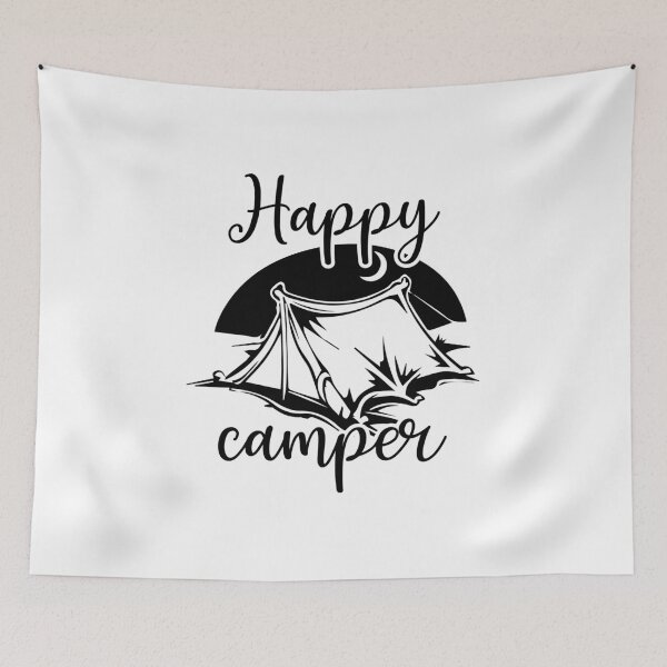 Item preview, Happy camper designed and sold by DigitART-shop.