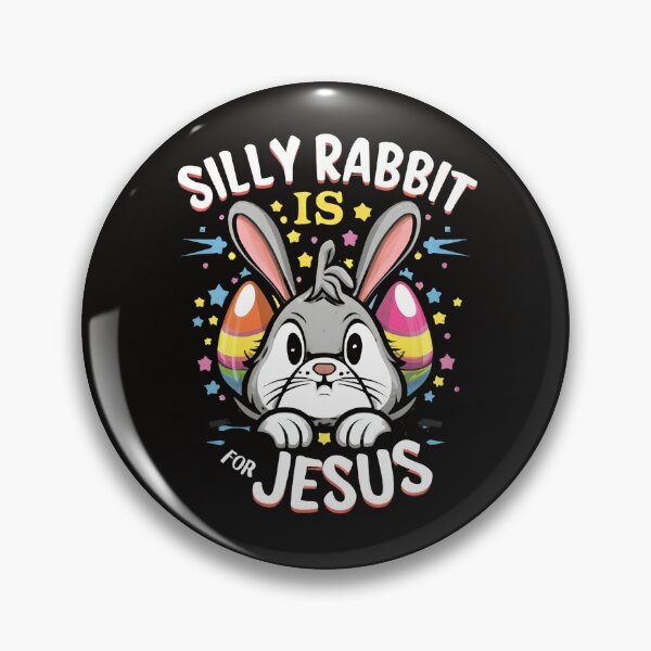 Item preview, Silly Rabbit for Jesus - Embrace Joyful Faith with a Twist designed and sold by MiSuPa.