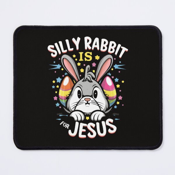 Item preview, Silly Rabbit for Jesus - Embrace Joyful Faith with a Twist designed and sold by MiSuPa.