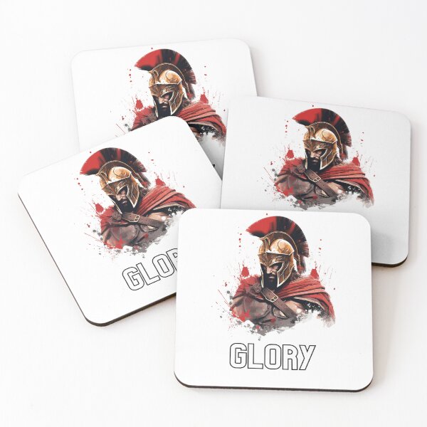 Item preview, Spartan Glory Motivational Quote designed and sold by SMARTKIT  DESIGNAGENCY.
