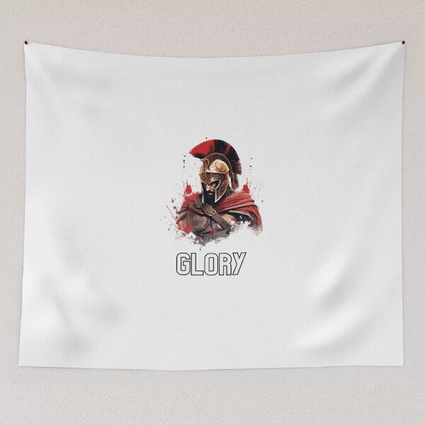 Item preview, Spartan Glory Motivational Quote designed and sold by SMARTKIT  DESIGNAGENCY.