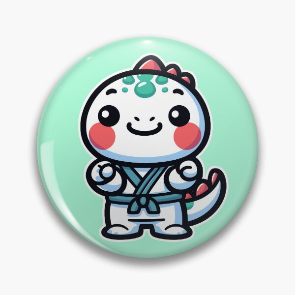 Item preview, Cute Kawaii Karate Dinosaur 4 | Pets and Animals for Men and Women t-shirt designed and sold by panchiTWO.