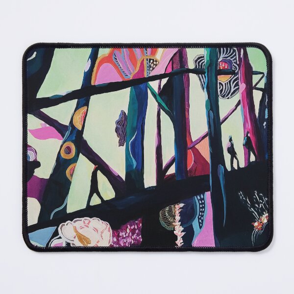 Item preview, Painting Canopee forest with hikers designed and sold by Elobibie.