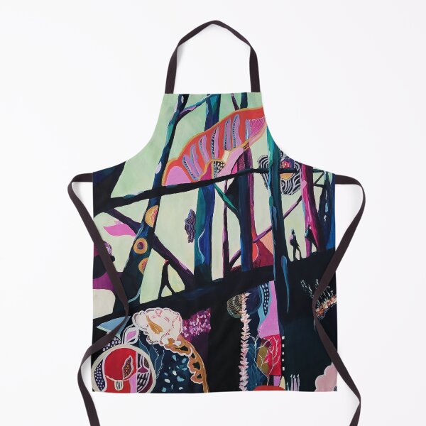 Item preview, Painting Canopee forest with hikers designed and sold by Elobibie.
