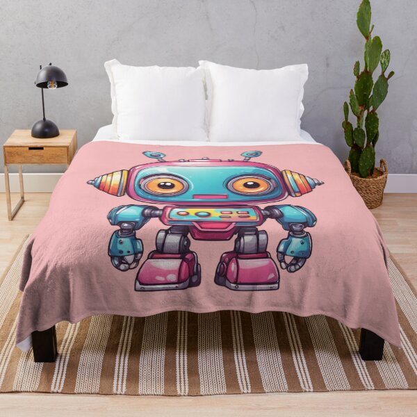 Item preview, Robot Boy - Cute Little Guy - Kawaii Cartoon Robots designed and sold by Burn-Ego.