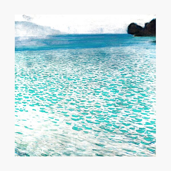 Item preview, L'Attersee de Gustav Klimt (1900) designed and sold by BossyCatHome.