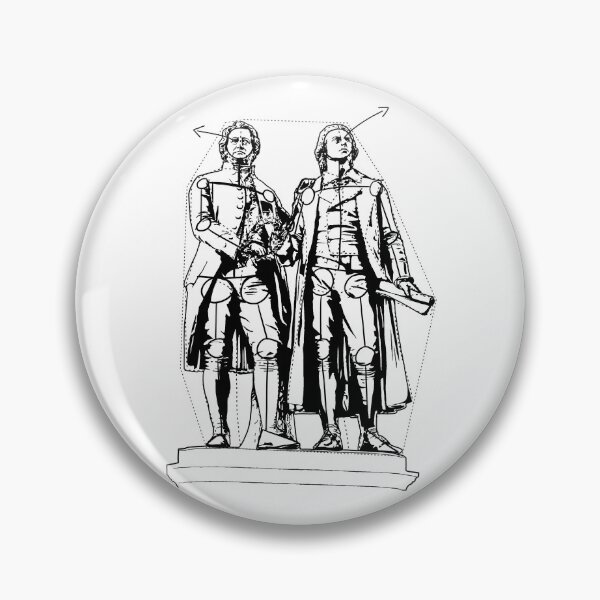 Item preview, Goethe Schiller Monument designed and sold by Lyxvrt.