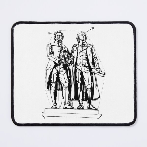 Item preview, Goethe Schiller Monument designed and sold by Lyxvrt.