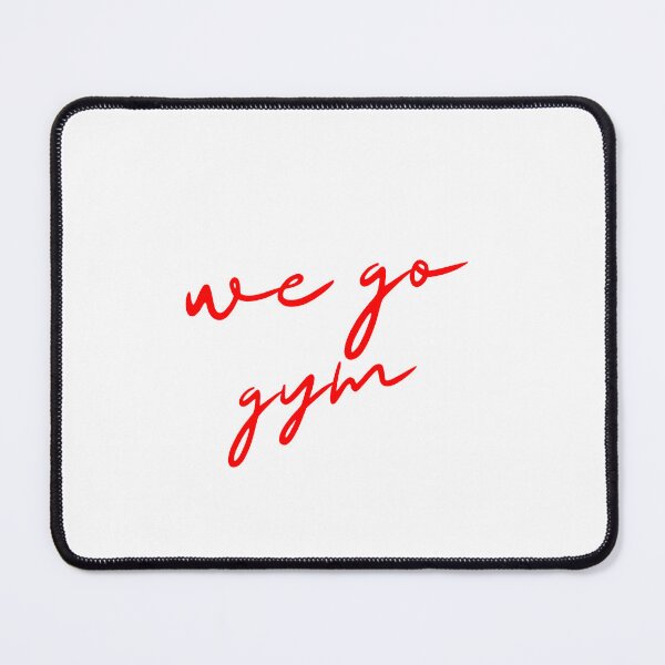 Item preview, We go gym Motivational Quote designed and sold by SMARTKIT DESIGNAGENCY.
