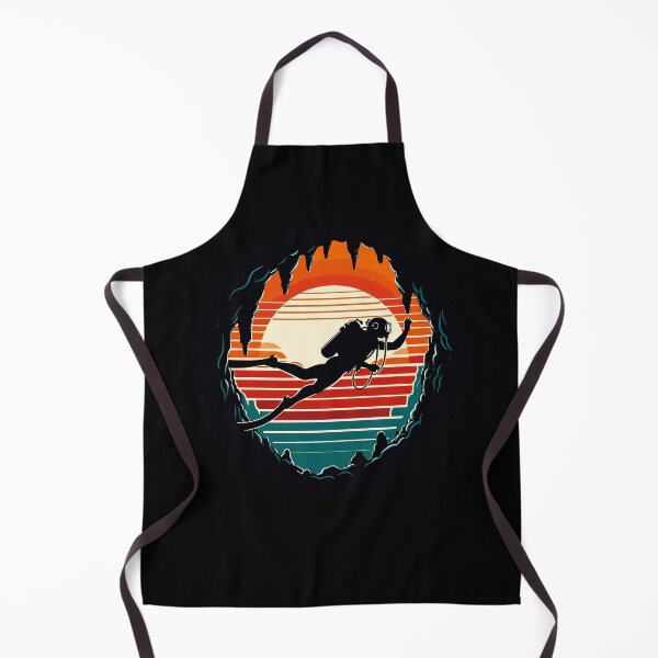 Item preview, Retro Cave Diving Explore designed and sold by TomFrontierArt.
