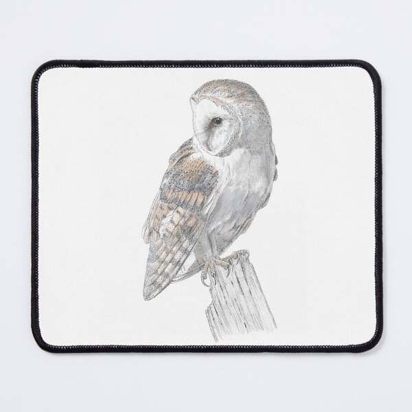 Item preview, Barn Owl Pen and Ink Drawing designed and sold by BensWildlifeArt.