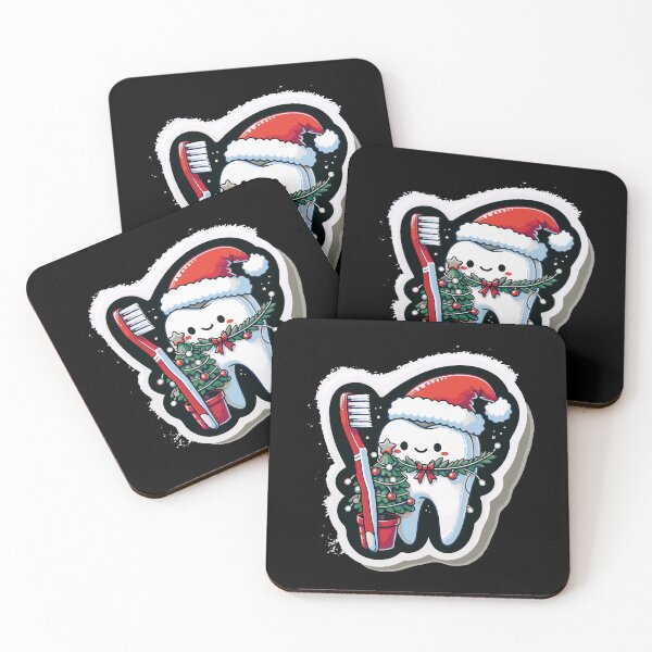 Item preview, Jolly Brushing Holiday Tooth and Toothbrush designed and sold by ShopiDentistry.