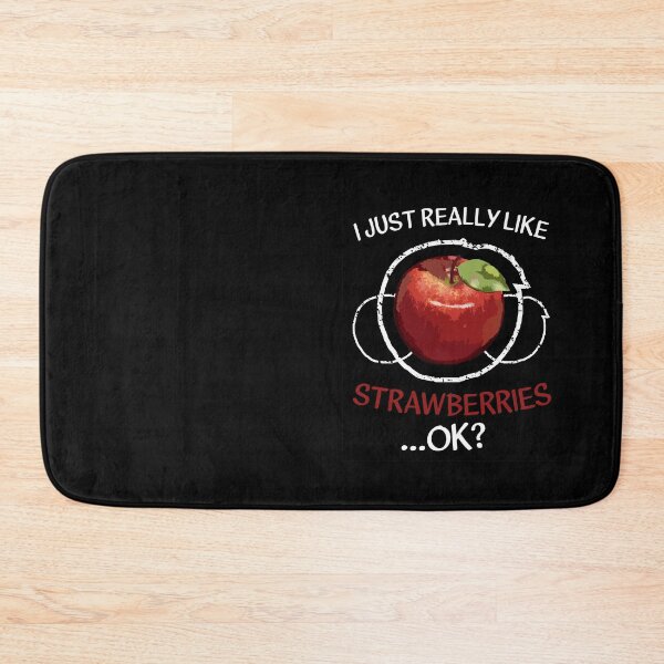 Item preview, I just really like strawberries and apples designed and sold by kebello-shop.