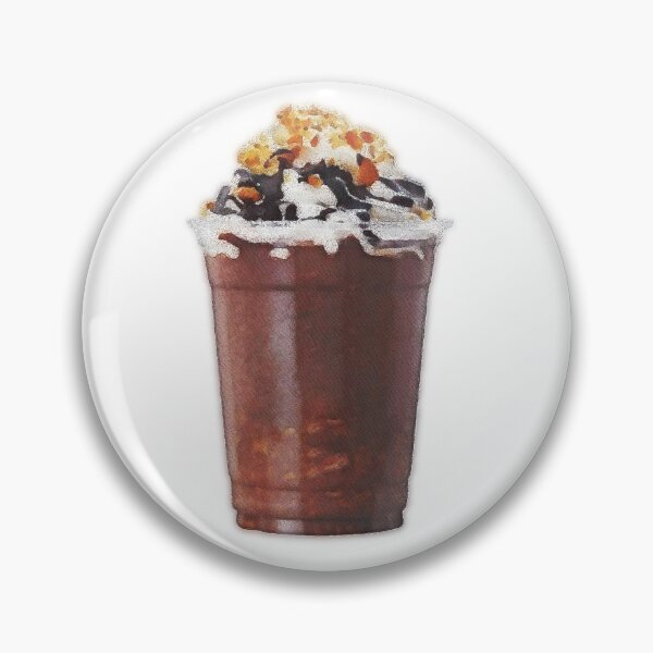 Item preview, Mocha Nut Latte watercolor designed and sold by kristineamae.