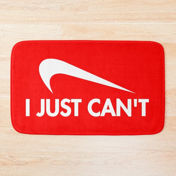 Item preview, I Just Can't | Parody | White Text designed and sold by Creatise.