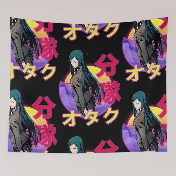Item preview, Mari Kurihara Prison School Retro Sunset Design designed and sold by Wafusaurus.