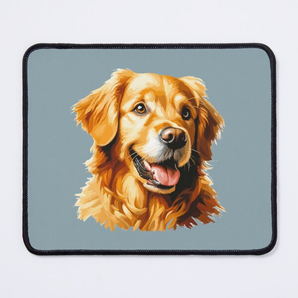 Item preview, Golden Retriever's Joyful Gaze designed and sold by kiokuso.
