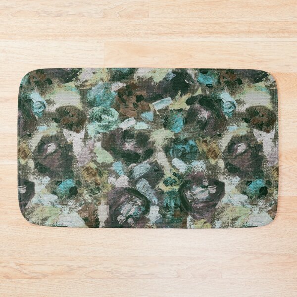 Item preview, Brush work roses	 designed and sold by Alessandro Remo Mazzoni Remotextiles.