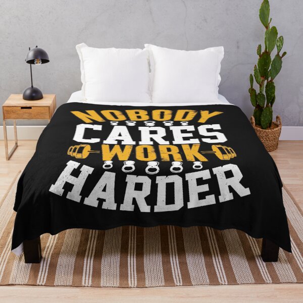 Item preview, Nobody Cares Work Harder designed and sold by graphic-genie.