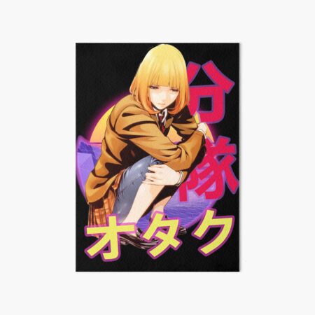 Item preview, Hana Midorikawa Prison School Retro Sunset Design designed and sold by Wafusaurus.