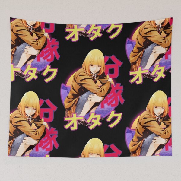 Item preview, Hana Midorikawa Prison School Retro Sunset Design designed and sold by Wafusaurus.
