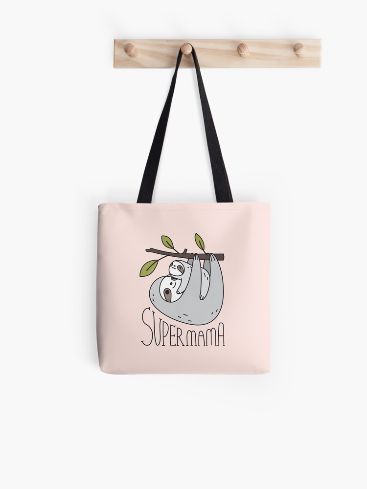 sloth tote bag