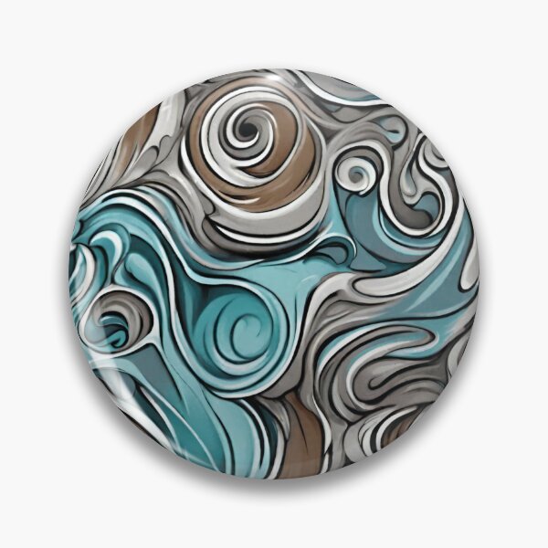 Item preview, Dance of Elegance: Swirls and Ripples Pattern designed and sold by PatternXS.