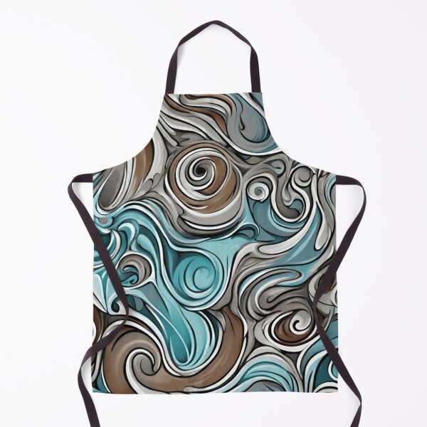 Item preview, Dance of Elegance: Swirls and Ripples Pattern designed and sold by PatternXS.