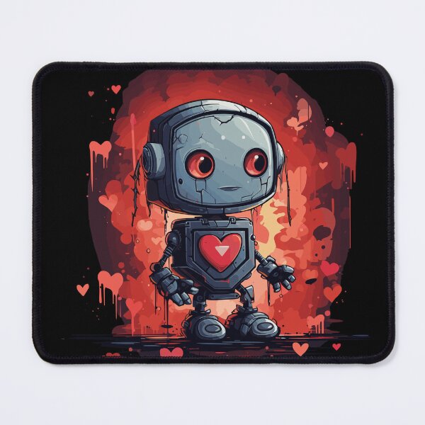 Item preview, Robot with heart designed and sold by OverNickles194.