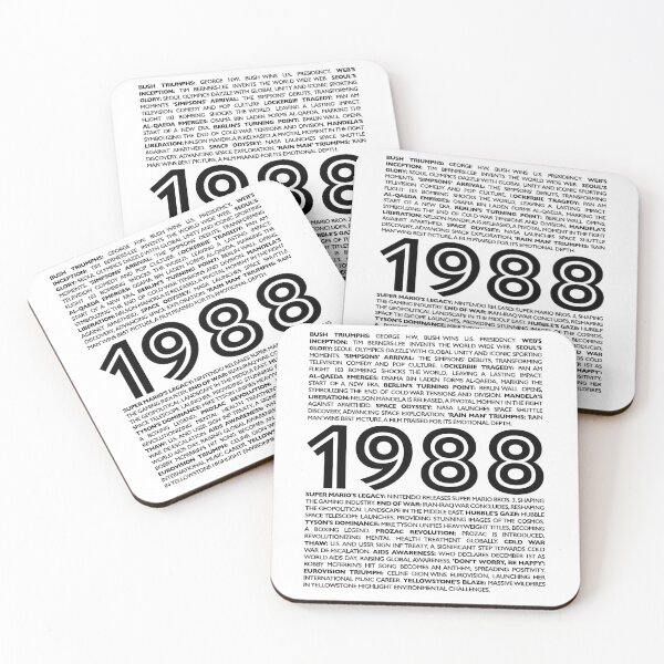 Artikelvorschau, 1988 Time Capsule Collection: Einzigartige Geburtstagsgeschenke für die Vintage-Seele entworfen und verkauft von ShobulousStudio.