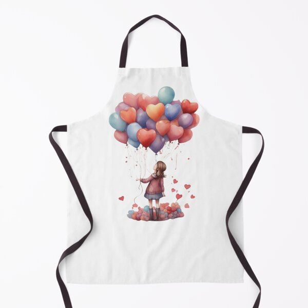 Item preview, The Girl with Balloons designed and sold by sahbender.