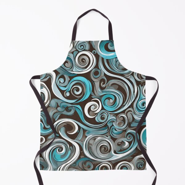Item preview, Dance of Elegance: Swirls and Ripples Pattern 2 designed and sold by PatternXS.