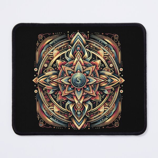 Item preview, symbolic imagery , "Ornate Cosmic Mandala" designed and sold by ChromaticBlend.