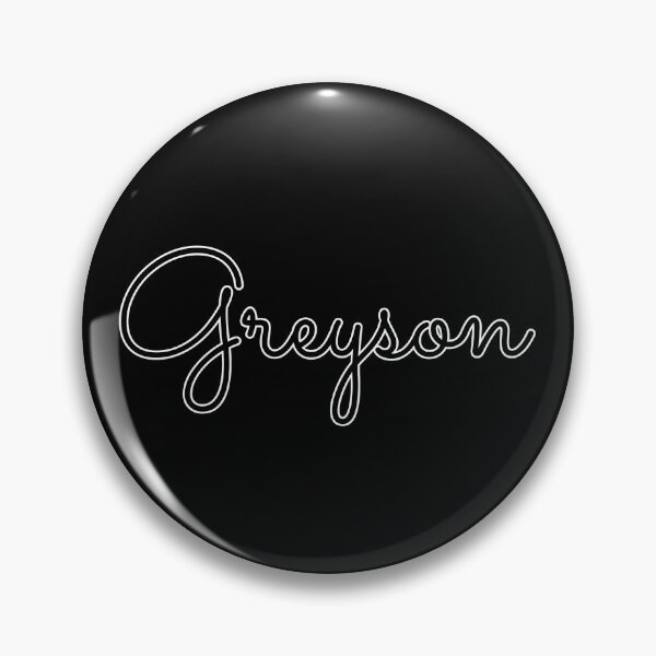 Item preview, Writing Greyson Name Label (Black) designed and sold by NormadWorld.