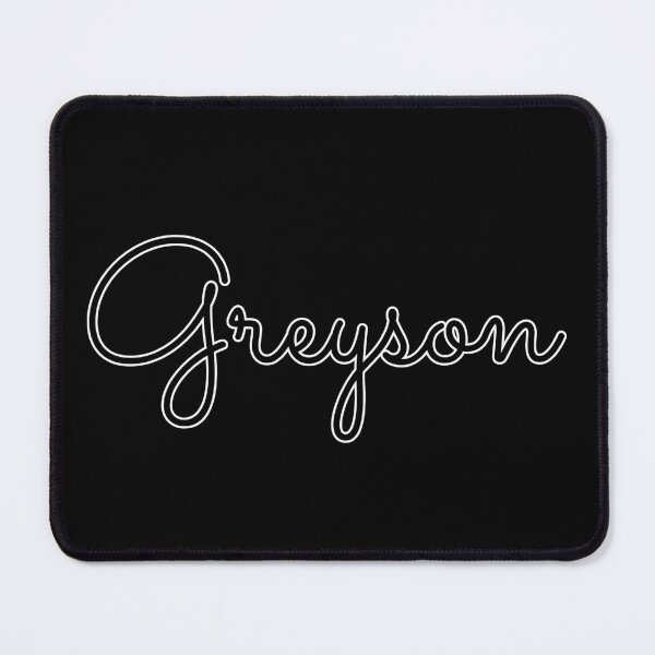 Item preview, Writing Greyson Name Label (Black) designed and sold by NormadWorld.