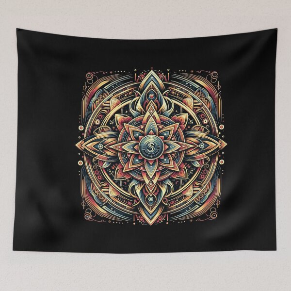 Item preview,  symbolic imagery , "Ornate Cosmic Mandala" designed and sold by ChromaticBlend.