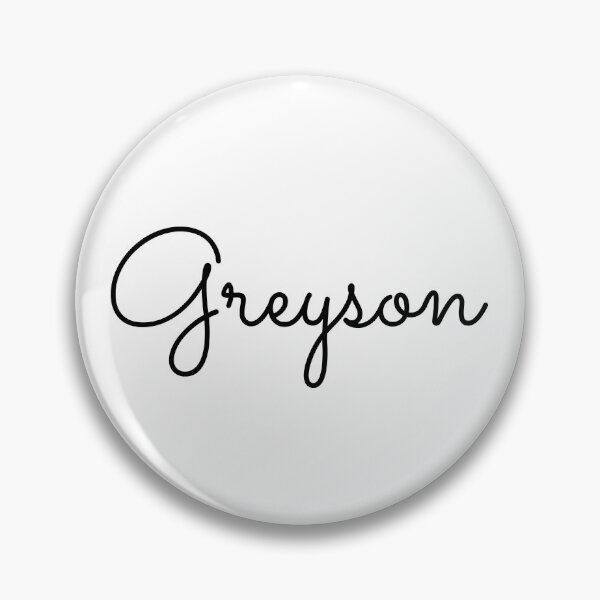 Item preview, Writing Greyson Name Label designed and sold by NormadWorld.