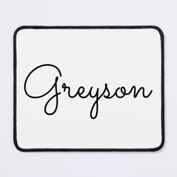 Item preview, Writing Greyson Name Label designed and sold by NormadWorld.