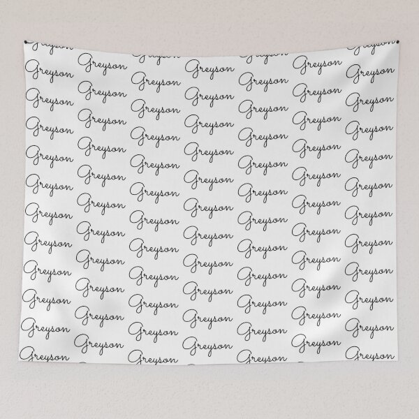 Item preview, Writing Greyson Name Label designed and sold by NormadWorld.