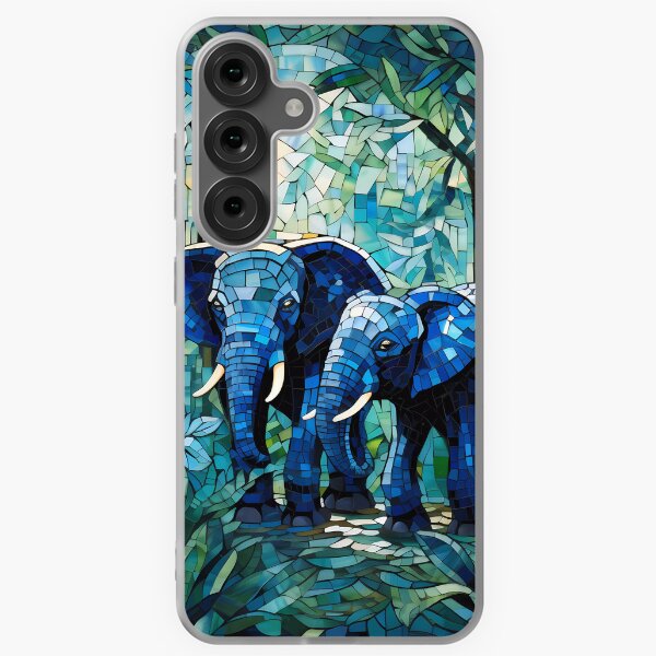 Item preview, Mosaic Elephants designed and sold by RoonPalette.
