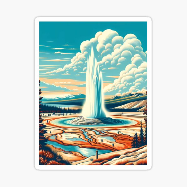 Item preview, Old Faithful — Yellowstone National Park designed and sold by chapmaning.