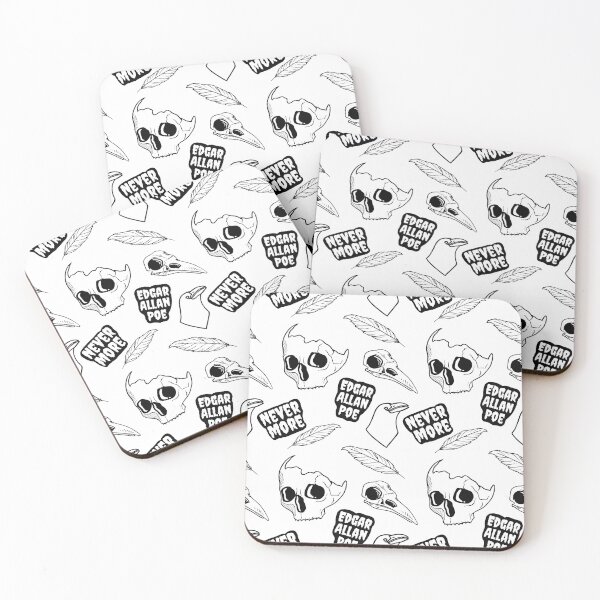 Item preview, Edgar Allan Poe Nevermore - Inspired Literary Gothic Pattern designed and sold by SRZT.