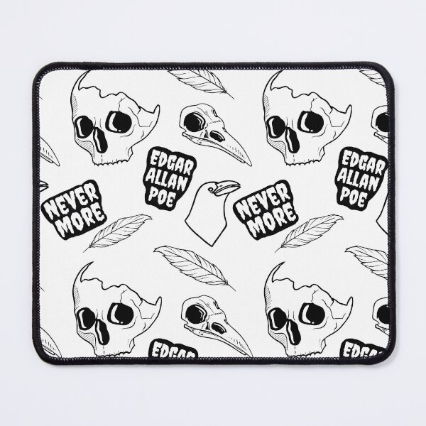 Item preview, Edgar Allan Poe Nevermore - Inspired Literary Gothic Pattern designed and sold by SRZT.
