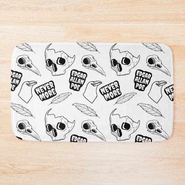 Item preview, Edgar Allan Poe Nevermore - Inspired Literary Gothic Pattern designed and sold by SRZT.
